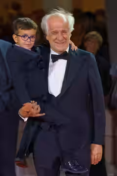 Lorenzo Perrotta and Toni Servillo attend the "Scherzetto" Screening during the 83rd Venice International Film Festival at Sala Grande on September 10, 2026 in 