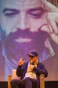 Rencontre Roberto Saviano et Asaf Hanuka, Festival d'Angoulême 2022.