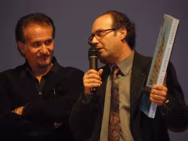 Visionaria 2007. Ugo Chiti e Pino Modica sul palco
