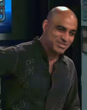 A photo of actor Faran Tahir taken by Phil Konstantin in San Diego, California on May 30, 2008.