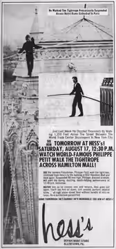 Hess Brothers Department Store - 16 Aug MC - Allentown PA (1974)