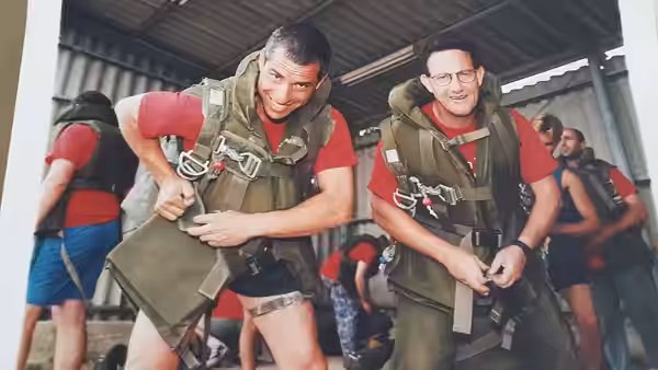 יום העצמאות צניחה לים בחיפה (2014)