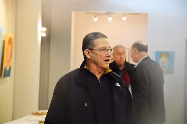 אירוע לזכרה של חנה זמר בתערוכתה של זוקי קריסטל - 'פנים' (2013)