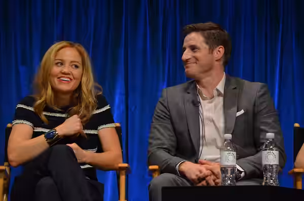 Erika Christensen and Sam Jaeger at PaleyFest, March 7, 2013