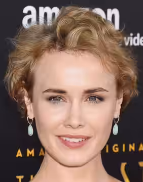 Dominique McElligott at the premiere of Amazon Studios' The Last Tycoon at the Harmony Gold Preview House and Theater in Hollywood, California. (2017)