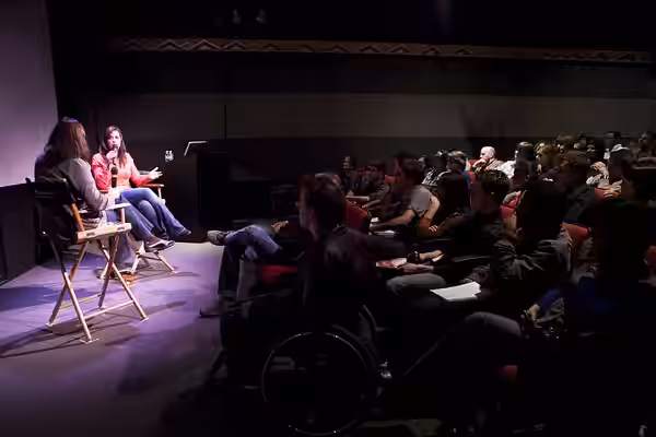 Oscar-nominated Writing for Film &amp; Television alum Terri Tatchell spoke to VFS students from Writing, Acting, and Film Production about her career and succe (2009)