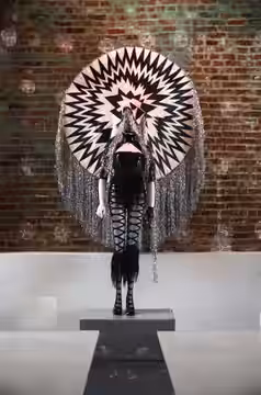 Example of work by costume designer and artist Christian Joy