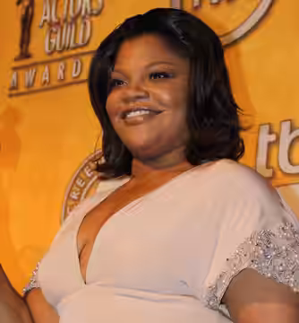 Mo'Nique, winner of the 2010 SAG award for Outstanding Performance by a Female Actor in a Supporting Role as Mary in the film "Precious