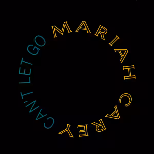 Front cover of "Can't Let Go" by Mariah Carey (US CD promotional material) (1991)