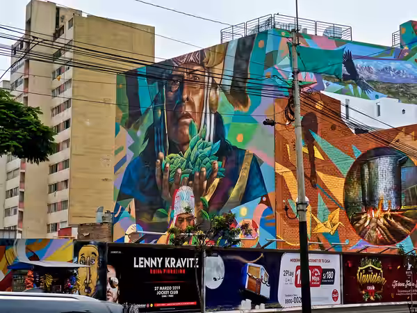 mural en Lima