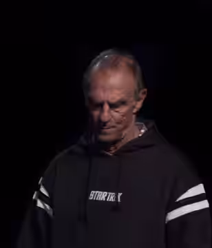 Marc Alaimo at the Star Trek convention in Las Vegas in 2009.