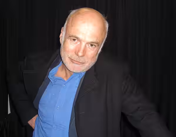 Actor Michael Hogan at the Big Apple Convention in Manhattan. Photographed by Luigi Novi. This photo may only be used if the photographer is properly credited.  (2009)