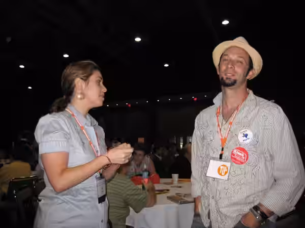 Katie Halper and Jeff Lieber (2008)