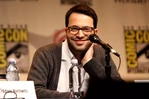 Eddy Kitsis speaking at the 2012 WonderCon in Anaheim, California. Please attribute to Gage Skidmore if used elsewhere