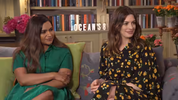 I don't show just anyone my signature dance moves, but when I do it's with Anne Hathaway and Mindy Kaling. Check out my new video to see my full interview with  (2018)