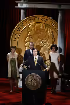 PHOTO CREDIT: ANDERS KRUSBERG / PEABODY AWARDS Meredith Bennett, Rich Dahm, Stephen Colbert and Allison Silverman 67th Annual Peabody Awards Luncheon Waldorf=As (2008)