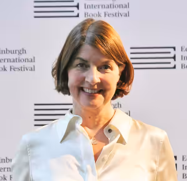 Moira Buffini at the 2025 Edinburgh International Book Festival