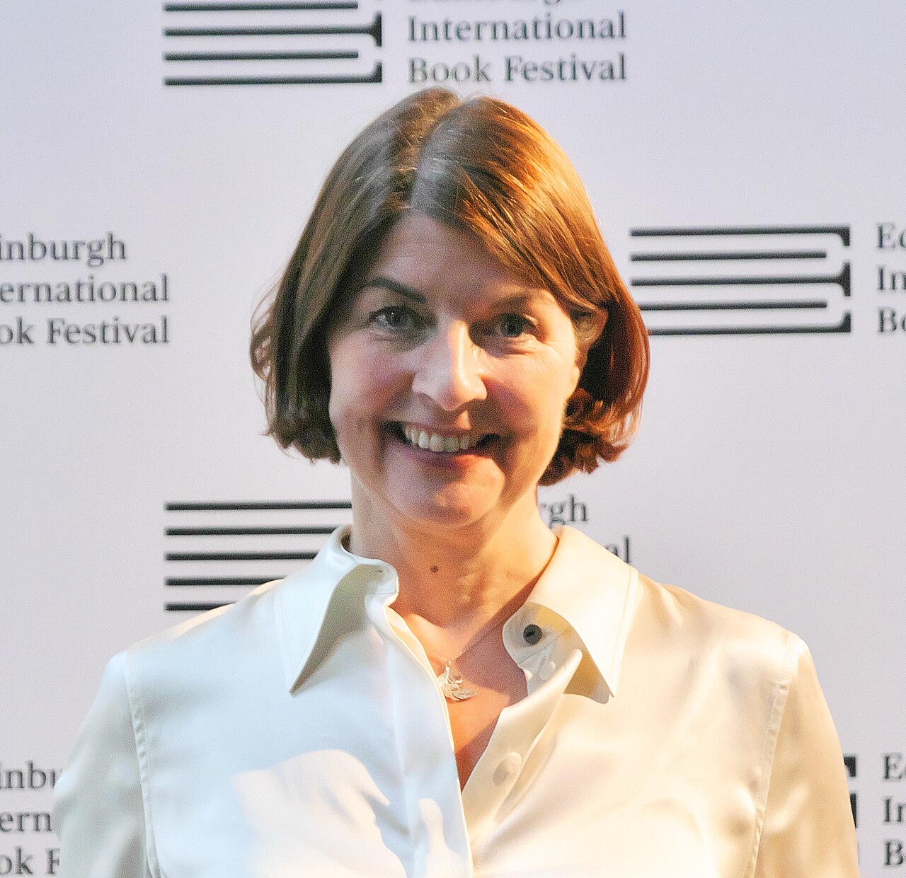 Moira Buffini at the 2025 Edinburgh International Book Festival