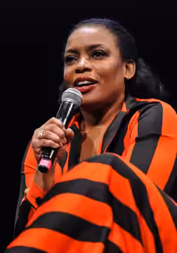 The CBC's Matt Galloway hosts an In Conversation with "The Book of Negroes" author Lawrence Hill, co-writer/director Clement Virgo and star Aunjanue Ellis at TI (2015)