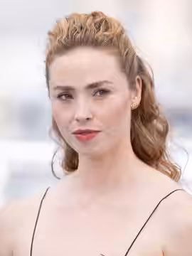 Actress Freya Mavor at the 2025 Cannes Film Festival