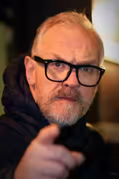 Greg Davies at the Taskmaster S17 World Premiere in NYC, 2024