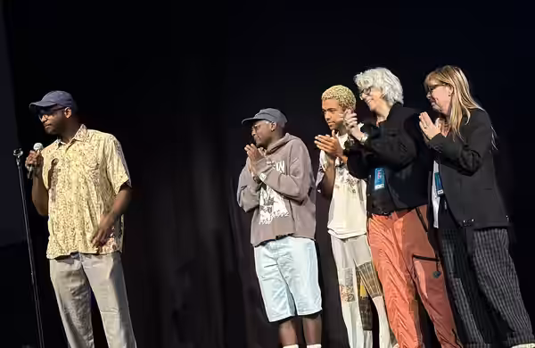 Nickel Boys cast and crew at the 2024 Telluride Film Festival screening