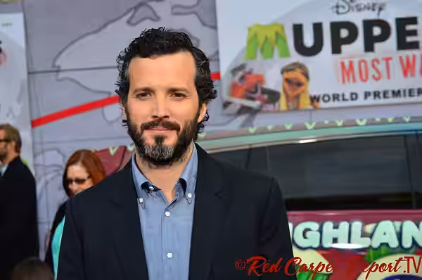 Comedian, actor, musician and producer Bret McKenzie at the Muppets Most Wanted Premiere at the El Capitan Theater in Hollywood on March 11, 2014