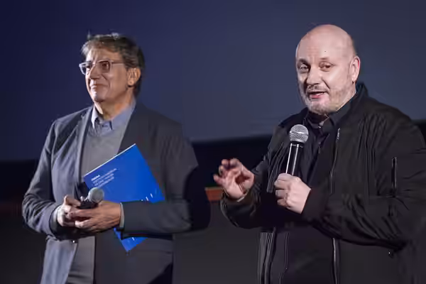 Buenos Aires, 7 de Junio de 2019.- Función accesible de "El cuento de las comadrejas" presentada por su director, Juan José Camapanella Foto: Soledad Amarilla /