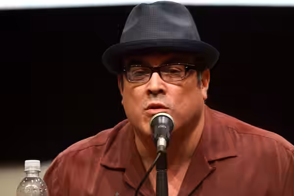 David Zayas speaking at the 2013 San Diego Comic Con International, for "Dexter", at the San Diego Convention Center in San Diego, California. Please attribute 