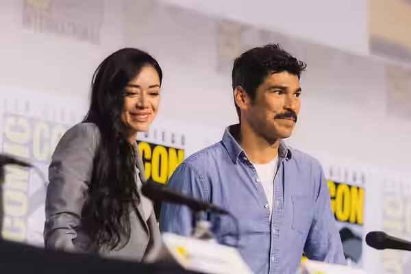 Aimee Garcia &amp; Raúl Castillo at San Diego Comic Con 2026