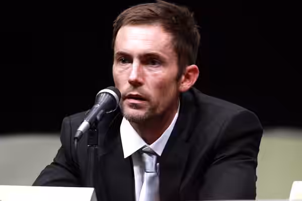 Desmond Harrington speaking at the 2013 San Diego Comic Con International, for "Dexter", at the San Diego Convention Center in San Diego, California. Please att