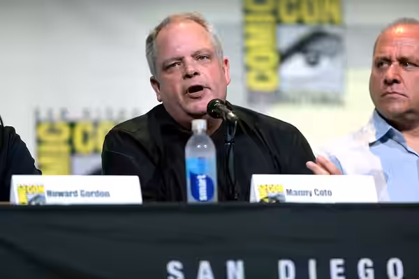 Manny Coto speaking at the 2016 San Diego Comic Con International, for "24: Legacy", at the San Diego Convention Center in San Diego, California. Please attribu
