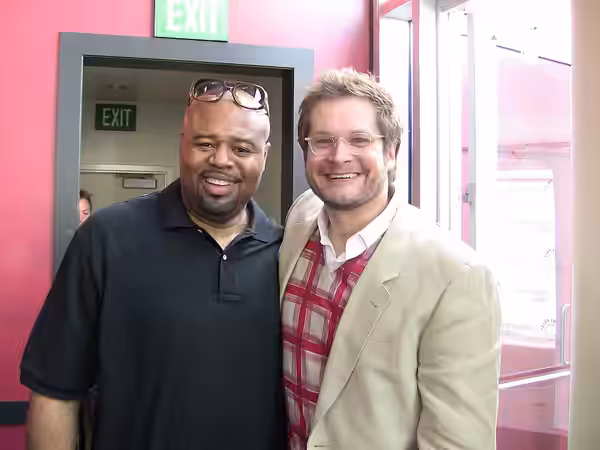 Actor Chi McBride and screenwriter Bryan Fuller - "Pushing Daisies" 25th Annual Paley Television Festival - ArcLight Cinemas, Los Angeles. (2009)