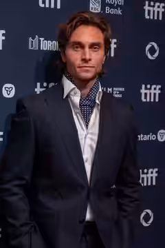 Matias Lucas, actor, at the 2024 Toronto International Film Festival (TIFF) for the movie The Order. (2021)