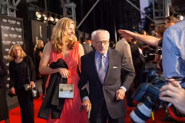 Actor Eli Wallach attends the premiere of "Wall Street: Money Never Sleeps" at the Ziegfeld Theatre in New York City on September 20, 2010. Wallach appears in t