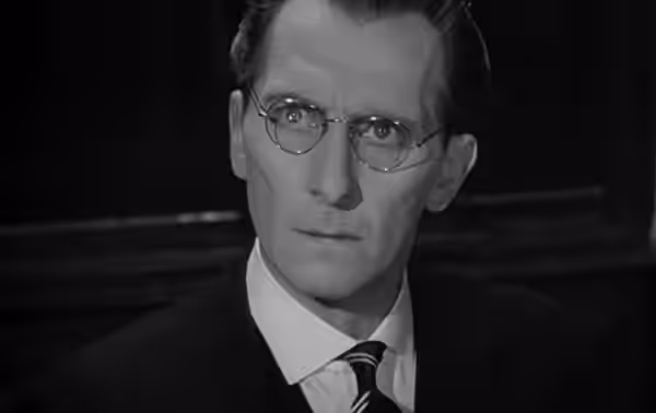 Screenshot from the trailer of Cash On Demand (1961)