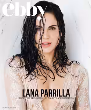 Lana Parrilla on the cover of Ebby magazine (2025)
