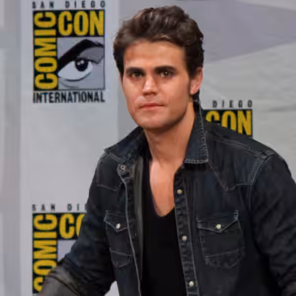 Paul Wesley at The Vampire Diaries panel at the 2014 Comic-Con convention in San Diego, California.