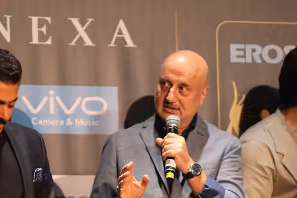 Anupam Kher - IIFA 2017 Day 1 - July 13, 2017 - International Indian Film Academy awards press conference (Sheraton Times Square) and Stomp (Times Square) in Ne