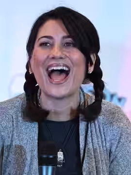 Colleen O'Shaughnessey at GalaxyCon Columbus in 2022