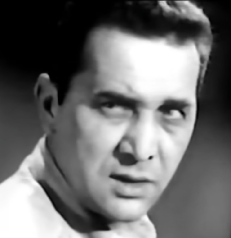 Bill Nagy in the TV series One Step Beyond, episode The Stranger (cropped screenshot) (1961)