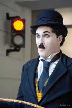 Anthony Champeil dress like Charlot at the 2026 Cannes Film Festival 2026