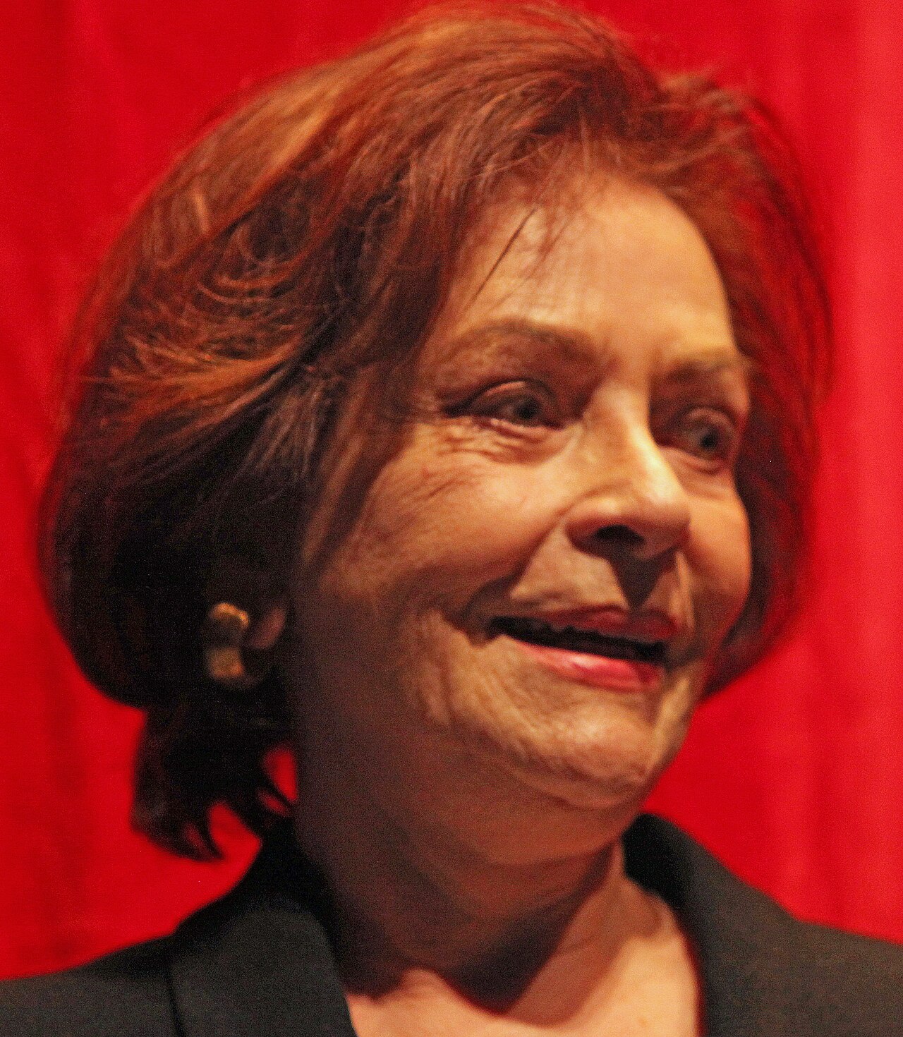 German actress Karin Dor ("You Only Live Twice", "Topas") at the Berlinale 2015.