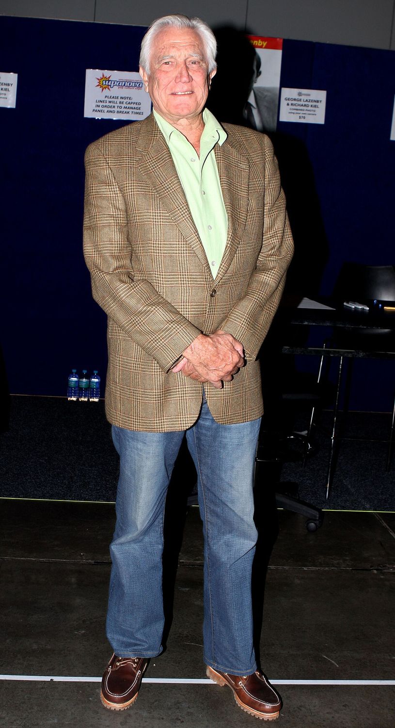George Lazenby at the 2014 Supanova Pop Culture Expo