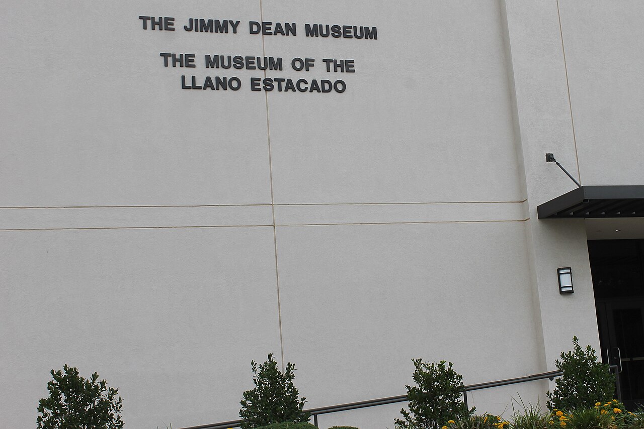 Jimmy Dean Museum building in Plainview, TX