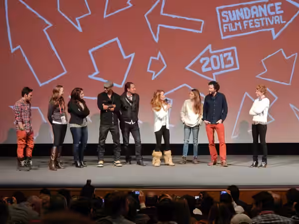 James Callis, Georgia King, Ricky Whittle, JJ Feild, Jane Seymour, Keri Russell, Bret McKenzie and Jerusha Hess (2013)