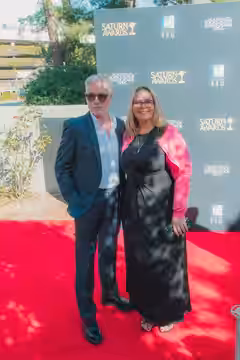 Carrie Henn &amp; Carl Toop at the 53rd Saturn Awards 2026