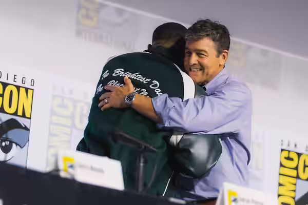 Aaron Pierre &amp; Kyle Chandler at San Diego Comic Con 2026