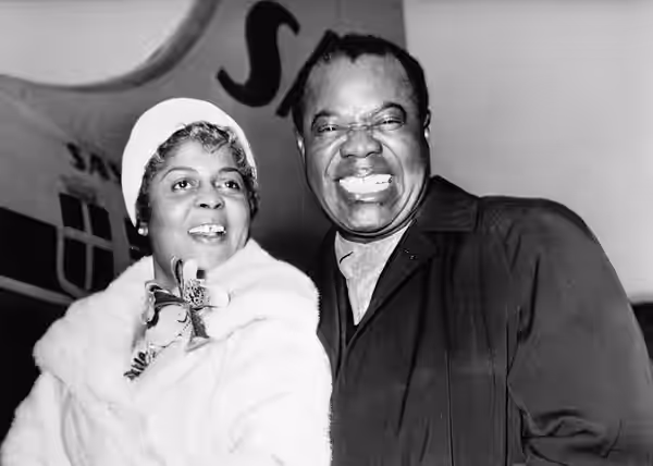 Lucille Wilson and Louis Armstrong (1960)