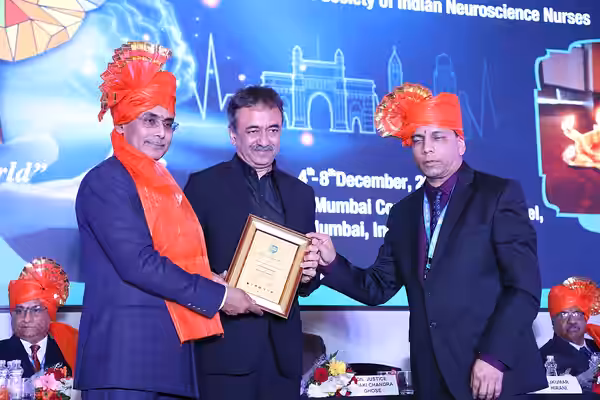 Raju Hirani at the 15th Asian Australasian Congress of Neurological Surgeons, 68th Annual Conference of The Neurological Society of India, and the International (2019)